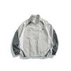 Orderliness Primavera Nova Retro Casual Jaqueta Esportiva Jaqueta de Gola Solta JK618 para Homens e Mulheres Estudantes