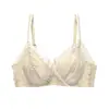Sujetador Sexy Encaje Bralette Sin Aros Ropa Interior Mujer Push Up Soporte Lateral Ajustable