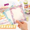 MOKA fantasia nuvem fita renda diário adesivos onda paisagem e papel material especial-formato borda fita fundo
