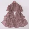 Transmissão ao Vivo de Novo Lenço Chiffon Transfronteiriço de Meio Comprimento com Padrão de Estrelas e Strass, Lenço de Gaze de Minoria Étnica, Lenço de Cabeça Malaio