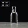 Garrafa de Vodka, Garrafa de Vinho de Vidro Transparente, Garrafa Selada para Bebida Caseira de 500ml, Garrafa de Vinho Estrangeiro, Fabricante de Garrafa de Vinho de Frutas