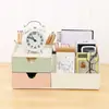 Portalápices Multifuncional de Almacenamiento para Estudiantes, Caja de Almacenamiento de Gran Capacidad para Bolígrafos, Lindo Portalápices de Escritorio, Creativo y Elegante