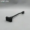 Enchufe de panel de suelo de placa de circuito de 128 tipos HDMI HD sin soldadura en línea, enchufe de pared, accesorios, adaptador