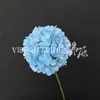 Hortênsia do Crepúsculo de Galho Único Flor Artificial Sem Folhas Decoração de Arco de Flores para Hotel Casamento Flor Artificial Base de Chumbo para Caminho Arco de Flores