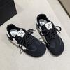 Tênis de Treinamento Moral Preto Sapatos Forrest Gump Sapatos Femininos 2025 Novo Primavera e Outono Versátil Estudante Sapatos Brancos Tênis Esportivos Casuais