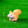 Nuevo producto transfronterizo: Figuritas de búho y ardilla en miniatura para crear paisajes de jardín, adornos decorativos DIY, accesorios colgantes y piezas decorativas pequeñas