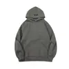 Fog Essentials Sudaderas com Letras de Silicone Estéreo para Homens e Mulheres American High Street Moletons com Flocagem Jaqueta Moletom
