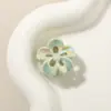 Pinza Pequeña para el Cabello con Flor Brillante de 2.5 cm Transfronteriza en Colores Morandi, Accesorio para el Lado del Cabello, Pasador, Pinza para el Cabello, Adorno para el Cabello