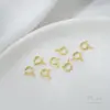 Chapado en Oro de 14K Oro Real de 18K Hebilla de Resorte Collar Pulsera Terminación Pinza de Langosta Hebilla de Conexión Materiales para Manualidades Accesorios Hechos a Mano