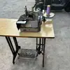 Máquina de Costura Doméstica Operada a Pé para Lojas de Costura, Máquina Overlock de Três Fios, Máquina de Costura de Bordas, Equipamento para Processamento de Vestuário