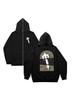 Sudadera con Forro Polar American Revenge para Hombre y Mujer Sudadera con Capucha High Street Chaqueta Cardigan con Cremallera Trapstar Otoño e Invierno