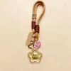 Llavero de Oro Puro 999 con Forma de Moneda Colgante para Bolso de Teléfono Regalo Empresa Mayorista Regalo de Reunión Anual