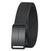 [mejora de comodidad] cinturón táctico de nailon de alta elasticidad con hebilla automática para hombre, cinturón de lona informal para jóvenes y mediana edad