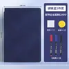 Cuaderno Pizarra A5 Portátil Borrable Escritorio Nota Tablero de Mensajes Tablero de Escritura Borrador Plegable Tablero de Escritura a Mano