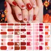 Pegatinas para Uñas Estilo Chino Transfronterizas Película de Esmalte Impermeable Despertar del León Gato de la Fortuna Dibujos Animados Brillantes Pegatinas para Uñas sin Hornear Juego Completo