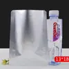 Bolsa de papel de aluminio puro engrosado, bolsa de vacío para mascarillas faciales, envasado de alimentos, máquina de vacío por compresión, papel de aluminio, bolsa para alimentos cocidos y carne
