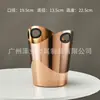 Balde de Champagne de Aço Inoxidável Estilo Europeu com Suporte de Luxo Modelo para Sala de Exposição Joalheria Bar Doméstico KTV Vinho Balde Vertical de Gelo