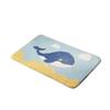 Alfombra Absorbente de Baño con Delfín Afelpado Alfombra de Piso Transfronteriza Alfombra Antideslizante de Baño Alfombra para el Hogar Dropshipping