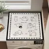Capa de Máquina de Lavar Roupa com Tambor Pad Absorvente Protetor Solar Pano de Cobertura para Geladeira Pano Acolchoado Tapete de Mesa de Cabeceira de Lama de Diatomáceas Bancada