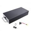 Caja de batería para accesorios de coche eléctrico Harley Citycoco, carcasa portátil, marco de batería anticaída de metal.