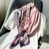 Novo Estilo Chinês Presente para Mulheres Estilo Chinês Pintura de Mil Milhas de Rios e Montanhas Lenço Quadrado Grande Lenço de Seda Xale Lenço para o Dia das Mães