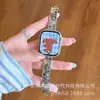 Pulseira de Metal Fofa Estilo Filhote para Apple 11 S12 Huawei 11 Fit5 GT6 Xiaomi