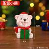 Novos enfeites pequenos animais de Natal mini decoração de atmosfera de Natal bonito enfeites de decoração de crianças pequenos animais decoração de mesa