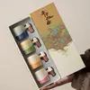 Juego de Regalo de Taza de Té Qianli Jiangshan Souvenir de Negocios Logo Regalo para Reunión Anual de la Empresa Regalos para Clientes