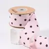Gancho de Flor de Ciruelo Aterciopelado Hilo Retorcido Cinta de Cuadros Tejida Cinta para Diadema DIY Ramo Cinta de Flores Zapatos y Sombreros Cinta para Embalaje de Cajas de Regalo