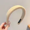 Diadema Maillard estilo Chanel de corona alta para mujer, estilo retro sofisticado, adecuada para el uso diario, accesorio de coleta adelgazante