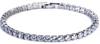 Pulsera de Tenis Explosiva de Venta Caliente Transfronteriza de Amazon para Mujer Chapada en Oro Real con Zirconia Pulsera al por Mayor Pulsera de Diamantes Completa s5650