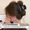 Presilha de cabelo marrom estilo francês para mulheres, moderna e versátil, com toque de luxo, presilha de tubarão, novo modelo 2026, acessório de cabelo tipo garra Maillard