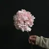 Hortênsia Doce Flor Artificial Galho Único Hortênsia Floral Base para Casamento Arranjo de Flor de Teto Adereços de Fotografia Hortênsia Artificial