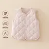 Chaleco acolchado para bebé, protector de barriga acolchado, versión engrosada para otoño e invierno, unisex, para bebés y niños, ropa exterior cálida