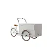 Carrito de Café Móvil, Carrito de Ventas Multifuncional, Decoración, Puesto de Monta Inversa, Triciclo Exterior de Té con Leche y Helado