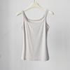 Camisole de modal para primavera e verão, feminina, leve, fresca, para usar por baixo, seda de amoreira, fresca, respirável, top casual