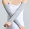 Manga Larga Fina de Modal para Primavera y Verano para Hombres y Mujeres, Protector de Muñeca, Brazo, Articulación del Codo, Calentador de Brazo para Habitación con Aire Acondicionado