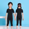 Ropa de compresión para baloncesto, fútbol y running para niños, ropa deportiva de secado rápido para hombre, indumentaria de fitness ligera y transpirable, procesamiento de fábrica y personalización disponibles