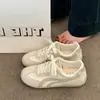 Zapatillas de entrenamiento alemanas de suela plana para mujer, zapatillas blancas, nuevas zapatillas atléticas y casuales transpirables para primavera/otoño 2026, zapatillas versátiles para mujer, zapatillas estilo Forrest Gump