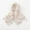 Cachemira 2026 Nuevo Calentador de Cuello de Punto Trenzado Color Sólido de Alta Gama para Mujer Bufanda Larga Cálida de Moda Tejido Grueso de Peso Pesado