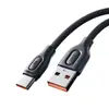 Cable de Datos Trenzado de Nylon 120W Super Carga Rápida Tipo C Adecuado para Cable de Carga de Teléfono Móvil Huawei Honor 10A Transfronterizo