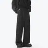 Pantalones Retro Americanos para Hombres y Mujeres, Pantalones Acampanados Cleanfit de Calle, Pantalones de Trabajo Sueltos de Marca de Moda, Pantalones Largos Casuales