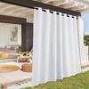 Comércio exterior transfronteiriço Amazon cortina impermeável ao ar livre pára-sol isolamento de pára-brisa Shaoxing tecido de cortina acabado atacado