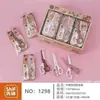 Tijeras de oficina al por mayor en stock, tijeras para cortar papel DIY para estudiantes, tijeras de acero inoxidable para cocina doméstica, tijeras para manualidades infantiles