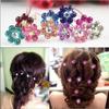 Accesorios para el Cabello de Novia con Pedrería, Pasadores de Flor de Ciruelo, Accesorios para Recogidos, Accesorios para el Cabello de Vestido de Novia al por Mayor, Perlas y Pedrería