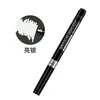 Marcador Cromo Espejo Bolígrafo Metálico Bolígrafo de Pintura DIY Modelo Gundam Pintura de Retoque Bolígrafo Galvanizado Plata Plata Espejo