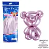 Marca Dun Tira Larga 1.8g 260 Tira Larga Mágica Metálico Mate Macarrón Color Retro Tejido Globo Modelado DIY