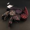 Versión coreana de la moda británica para corbatas de hombre estrecha moda de boda corbata de 6 cm 1200 puntadas poliéster fabricantes