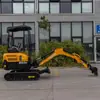 2026 Nuevo HIGHTOP Modelo 20 Excavadora Excavadora Pequeña Operación Sensible Máquina de Gancho Pequeño
