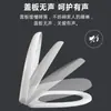 2025 Novo Estilo Chinês Material PP Tampa de Assento Sanitário Universal Espessada em Forma de U com Tampa Dupla Certificada CUPC